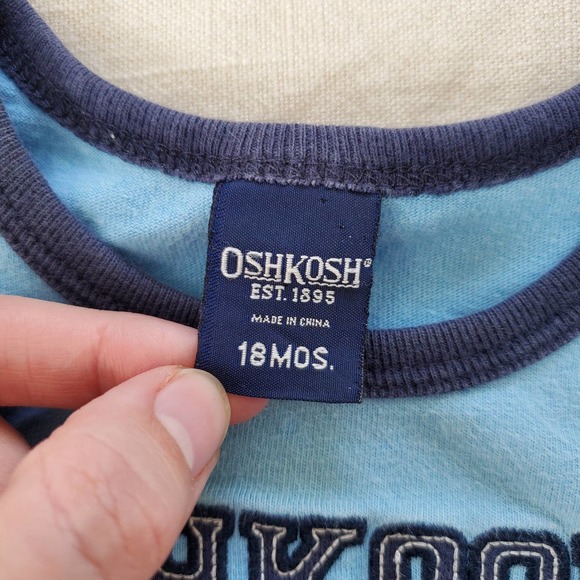 Retro Oshkosh Cheetah Tank Top 18 months - Picture 4 of 7